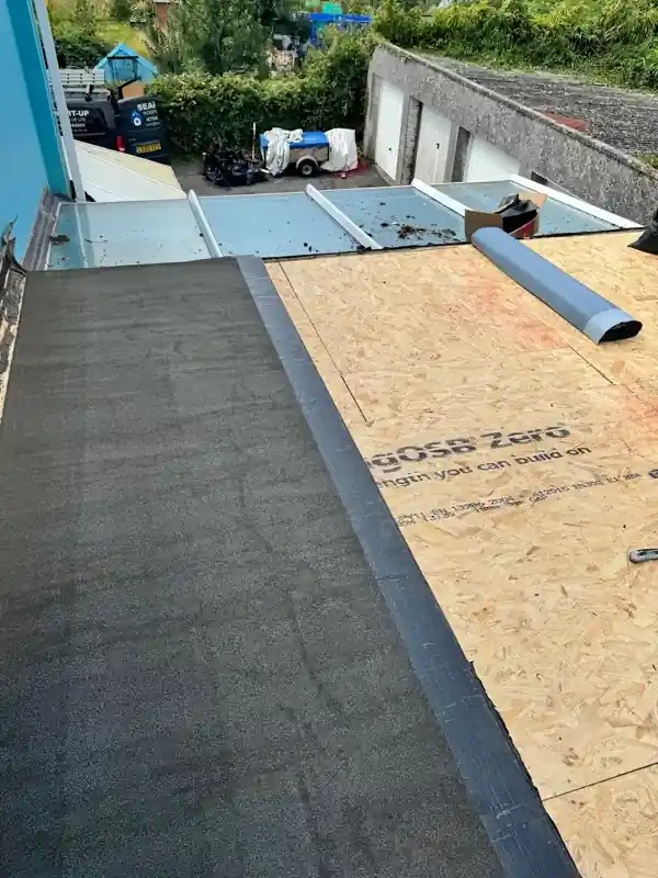 Flat roofing repair Plymouth