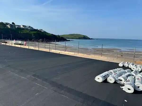 Residential re-roof project Devon